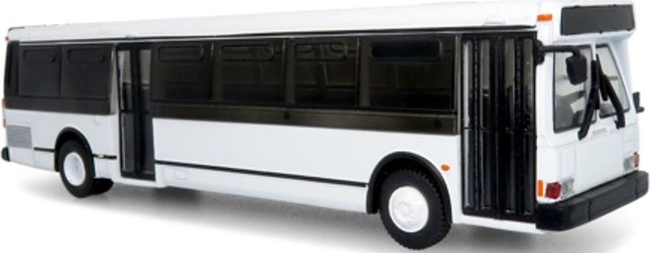 Grumman 870 Transit Bus 1980 Blank White 1:87 – diecast model