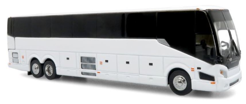 Prevost H3-45 Coach Blank White 1:87 – diecast model