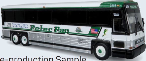 MCI D4000 Coach Peter Pan 1:87 – diecast model