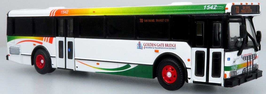 Orion V Transit Bus Golden Gate 1:87 – diecast model