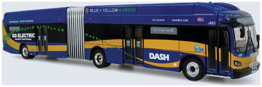 NFI Xcelsior XN60 Articulated Transit Bus: Dash 1:87 – diecast model