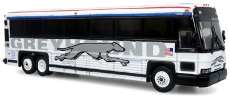 MCI D4000 Coach Greyhound Shadow Trim 1:87 – diecast model