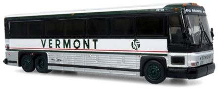 MCI D4000 Coach Vermont Transit 1:87 – diecast model