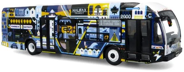 Nova Bus LFSe Transit Bus Halifax Transit 1:87 – diecast model