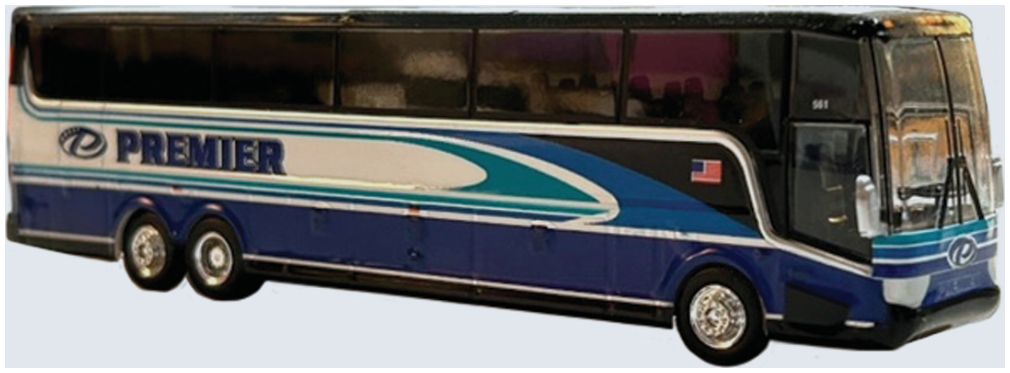 Van Hool TX45 Coach: Premier Transportation 1:87 – diecast model