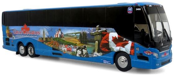 Prevost H3-45 Coach: Great Canadian 1:87 – diecast model