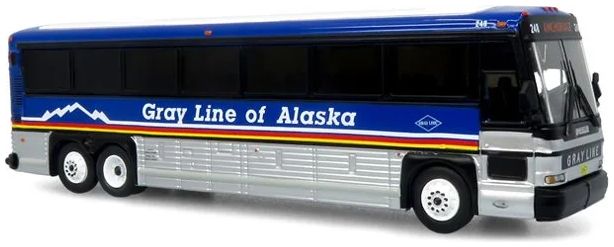 MCI D4000 Coach: Gray Line Alaska 1:87 – diecast model