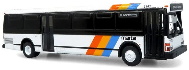 Grumman 870 Transit Bus: Marta Atlanta 1980 1:87 – diecast model