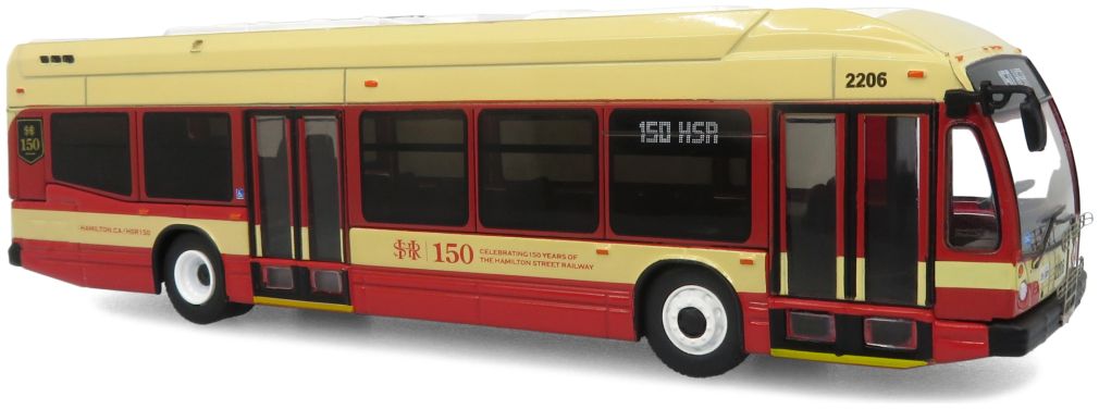 Nova Bus LFSH Transit Bus Hamilton 1:87 – diecast model