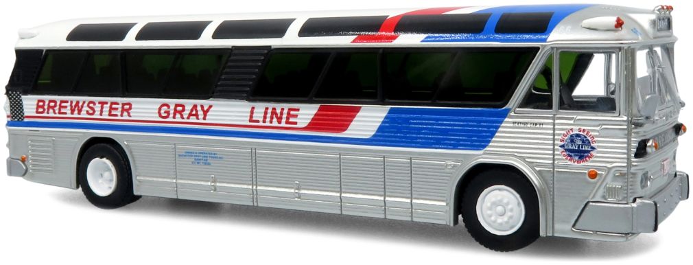 MCI MC-5A Coach Brewster Gray Line 1:87 – diecast model