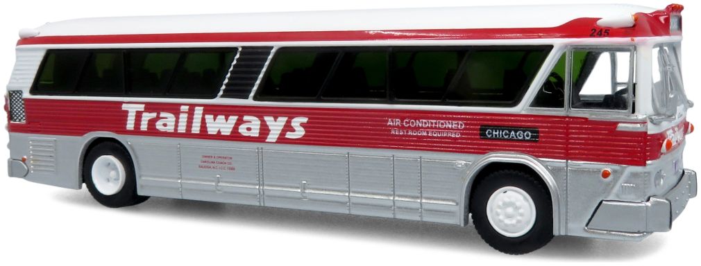 MCI MC-5A Coach Trailways 1:87 – diecast model