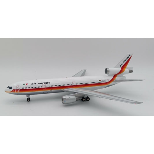 Inflight 200 1:200 AIR EUROPE DC-10-30 OO-JOT WITH STAND