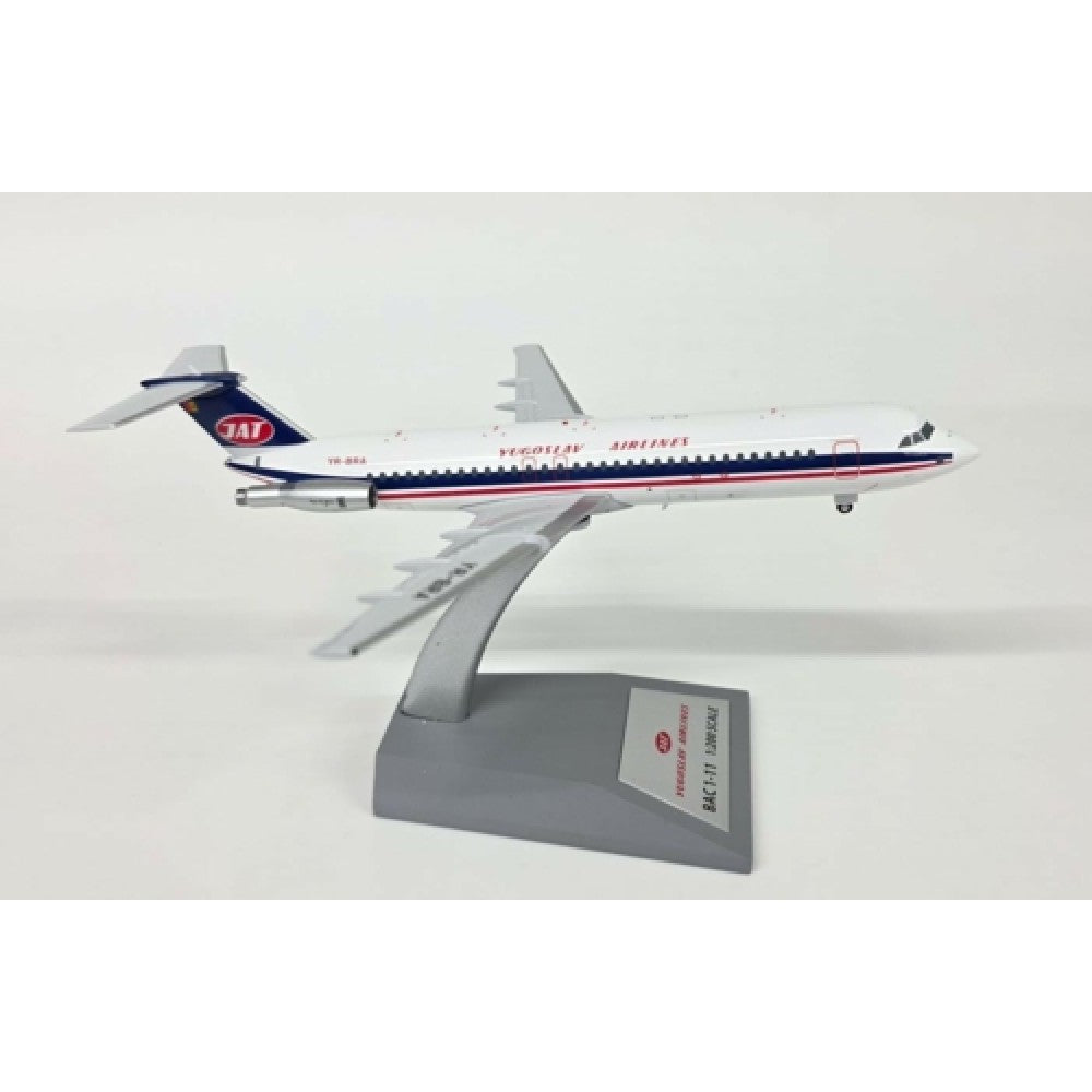 Inflight 200 1:200 JAT - YUGOSLAV AIRLINES BAC 111 YR-BRA WITH STAND