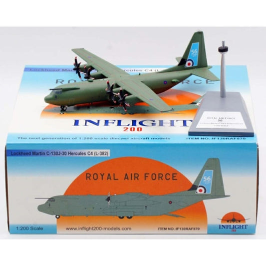 Inflight 200 1:200 ROYAL AIR FORCE C-130J-30 HERCULES C4 ZH870