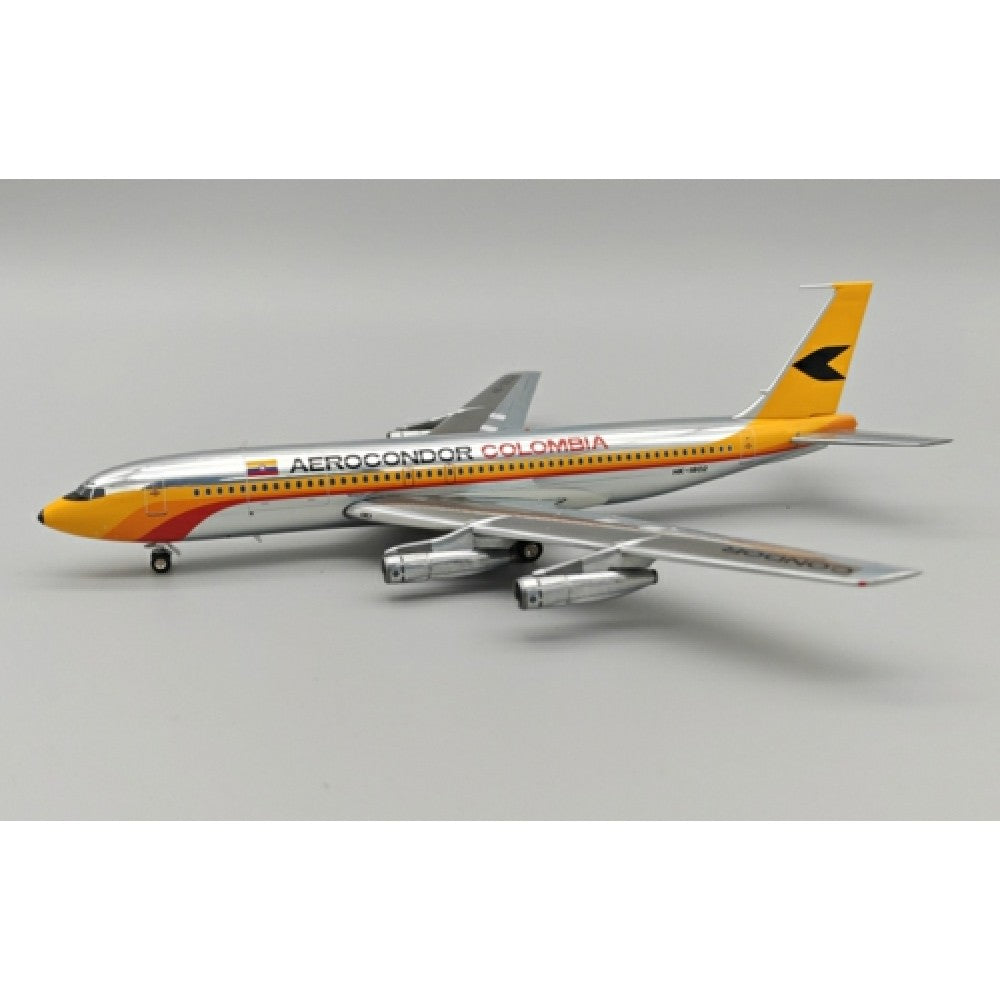 Inflight 200 1:200 AEROCONDOR COLOMBIA BOEING 707-123(B/F) HK-1802 WITH STAND LIMITED 60 MODELS