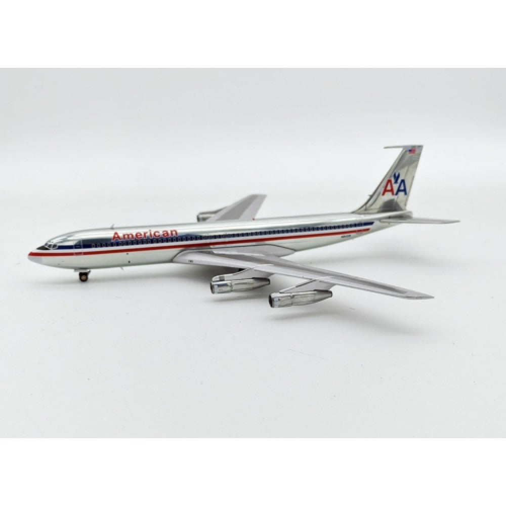 Inflight 200 1:200 AMERICAN AIRLINES BOEING 707-323B N8435 POLISHED WITH STAND