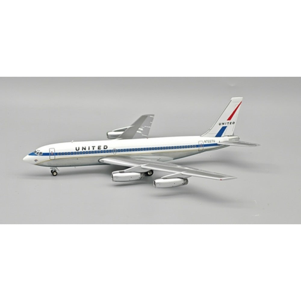 Inflight 200 1:200 UNITED AIRLINES BOEING 720-022 N7227U POLISHED WITH STAND