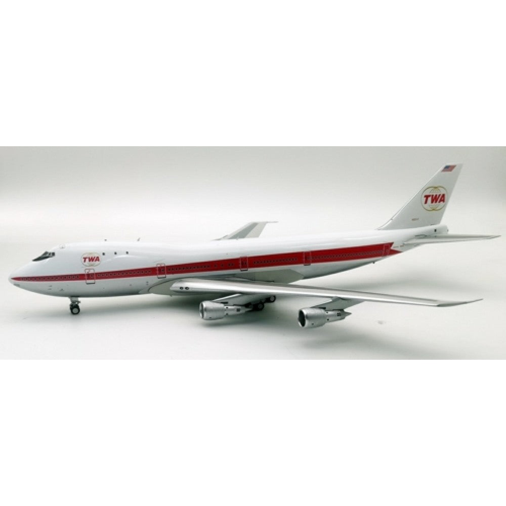 Inflight 200 1:200 TRANS WORLD AIRLINES - TWA BOEING 747-131 N93117 WITH STAND
