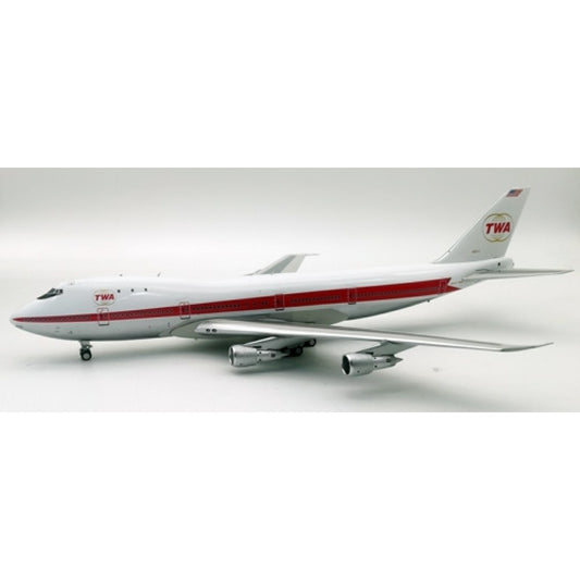 Inflight 200 1:200 TRANS WORLD AIRLINES - TWA BOEING 747-131 N93117 WITH STAND
