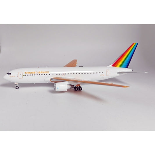 Inflight 200 1:200 TRANS BRAZIL 767-200 PT-TAB NEW COLOURS WITH STAND