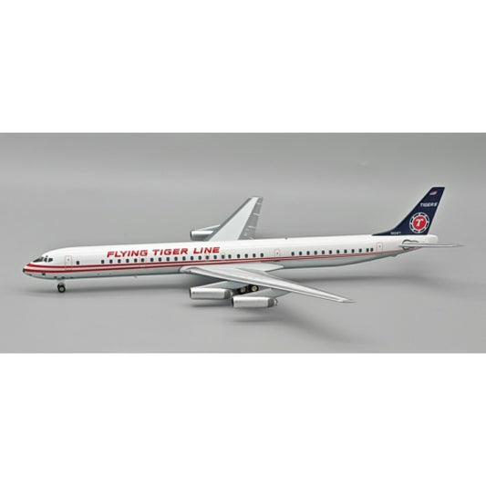 Inflight 200 1:200 FLYING TIGER LINE DC-8-63 N624FT POLISHED WITH STAND
