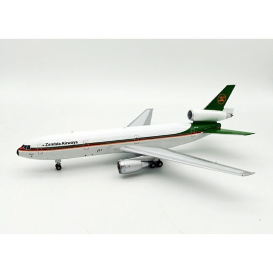Inflight 200 1:200 ZAMBIA AIRWAYS MCDONNELL DOUGLAS DC-10-30 N3016Z WITH STAND