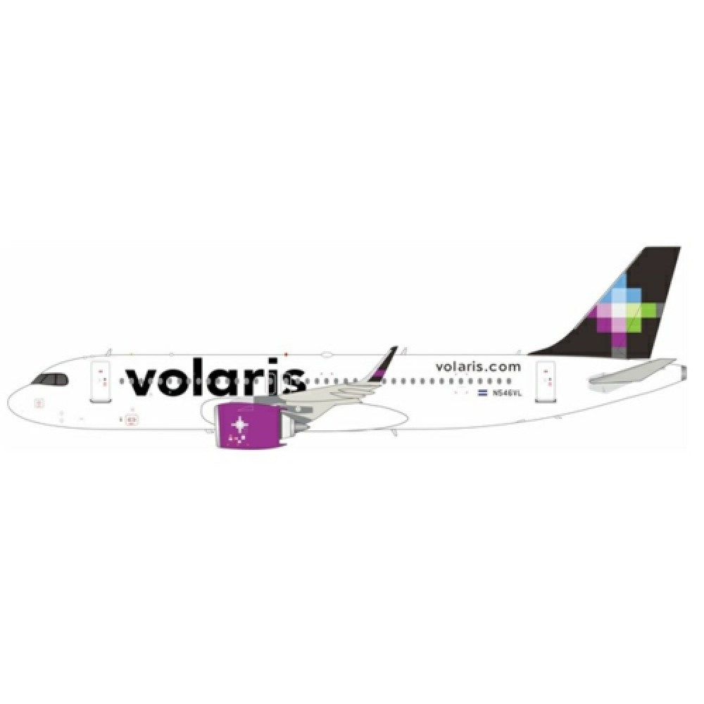 Inflight 200 1:200 VOLARIS EL SALVADOR N546VL WITH STAND (EL AVIADOR MODELS)
