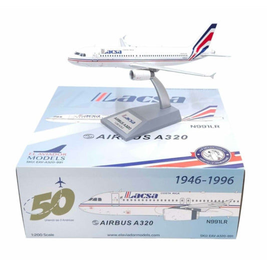 Inflight 200 1:200 LACSA AIRBUS A320-212 N991LR (EL AVIADOR MODELS)