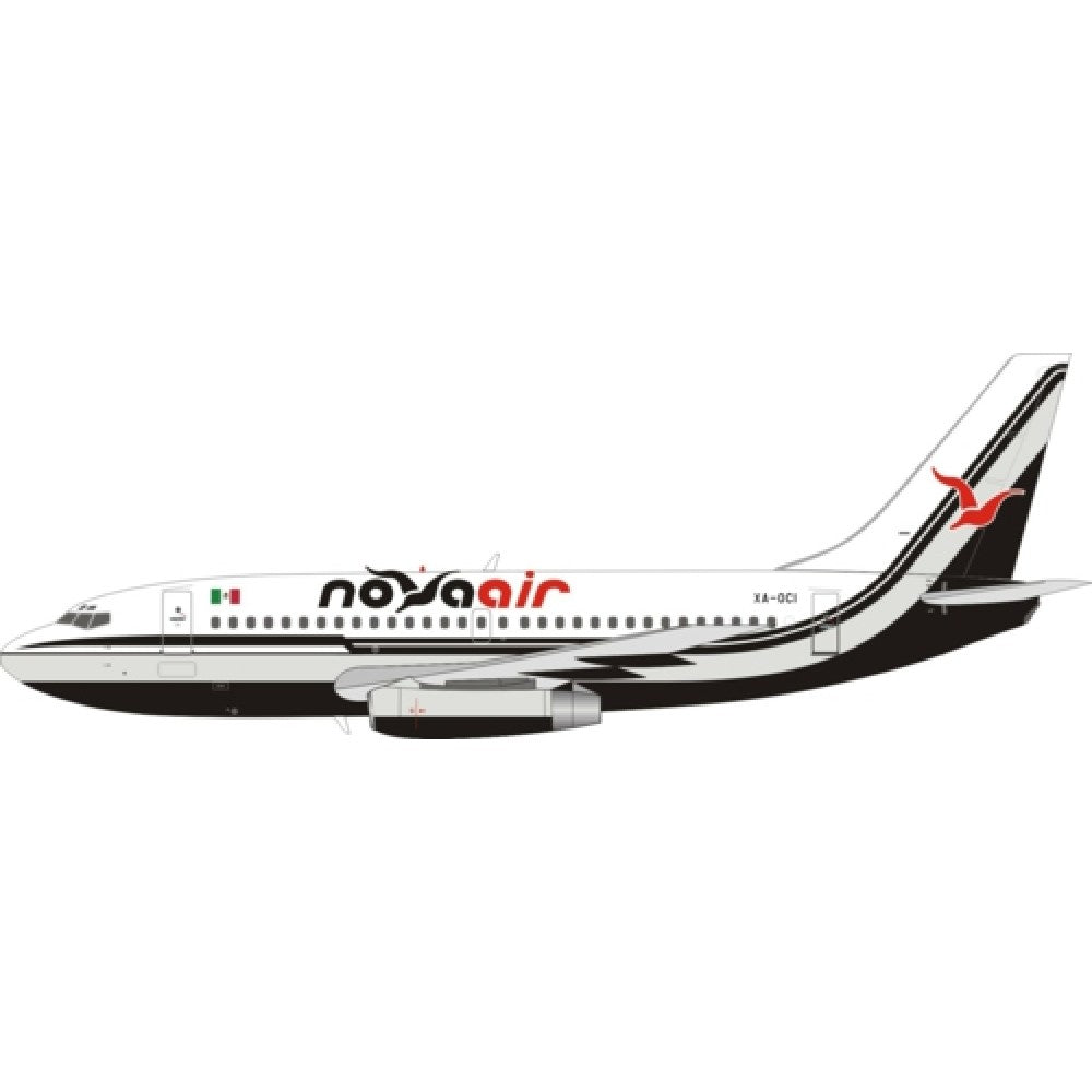 Inflight 200 1:200 NOVA AIR BOEING B737-200 XA-OCI WITH STAND (EL AVIADOR MODELS)