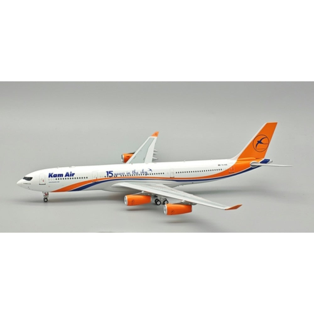 Available to Order – Kam Air A340-313 YA-KME with Stand 15 Years in the Sky Limited Edition 60 Models Only 1:200 Retro Models Model (IFRM34315)