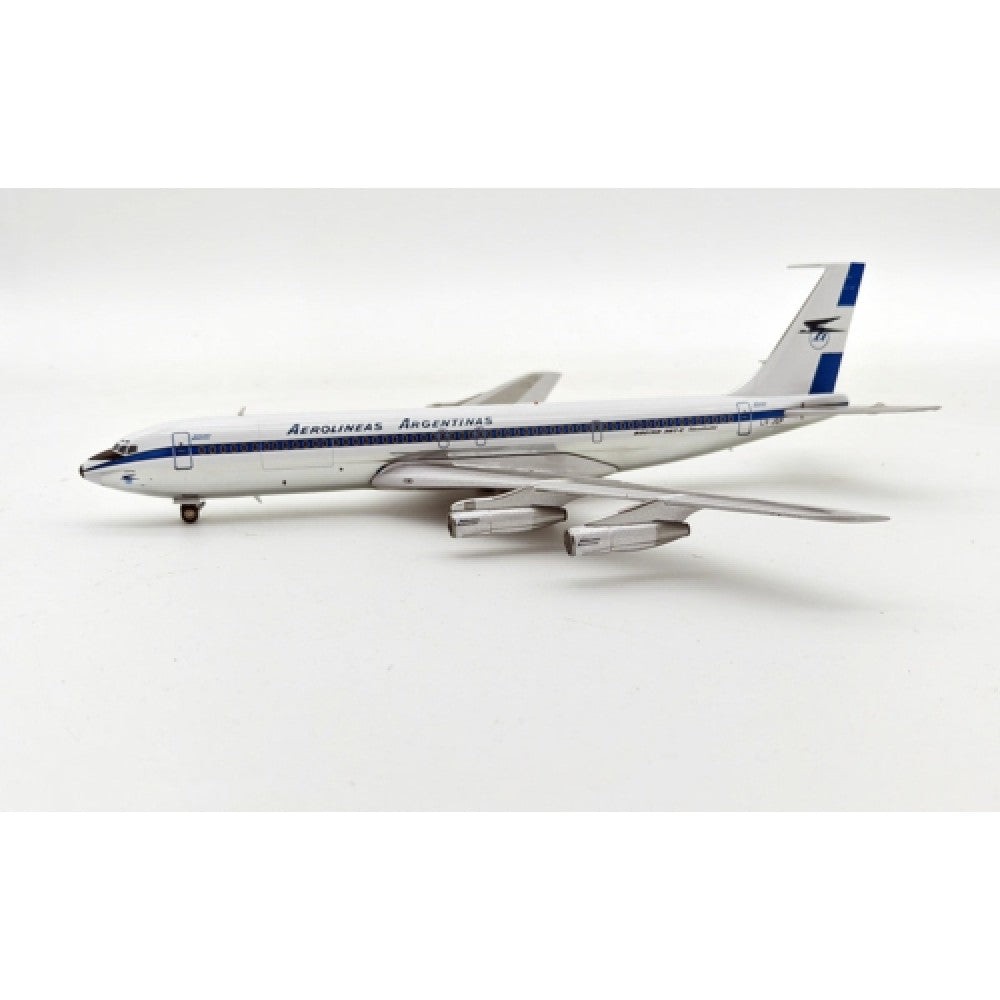 Available to Order – Aerolineas Argentinas 707-387c LV-JGP with Stand 1:200 Retro Models Model (IFRM70301P)