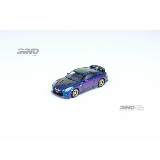 THIS ITEM IS AVAILABLE TO ORDER FROM OUR SUPPLIER - 1:64 INNO64 IN64R35TSMP NISSAN SKYLINE GT-R (R35) T-SPEC MIDNIGHT PURPLE