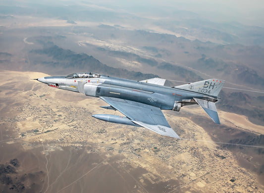 RF-4 C/E Phantom II 1:72 Italeri Plastic Kits Model