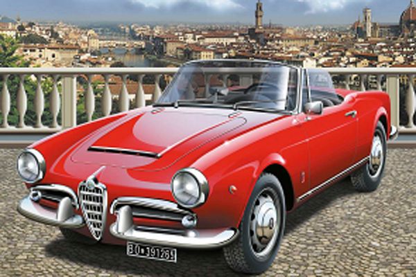 Giulietta Spider 1600 1:24 – diecast model