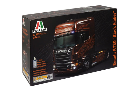 Scania R Black Amber 1:24 – diecast model