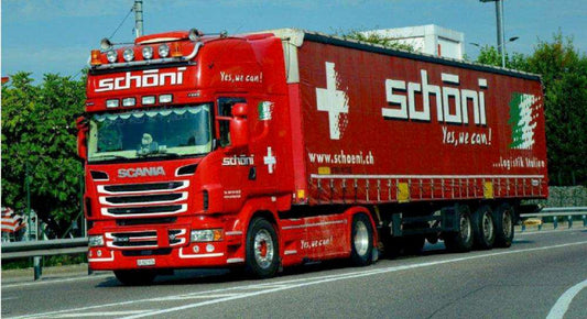 Curtain Sided Trailer 1:24 – diecast model