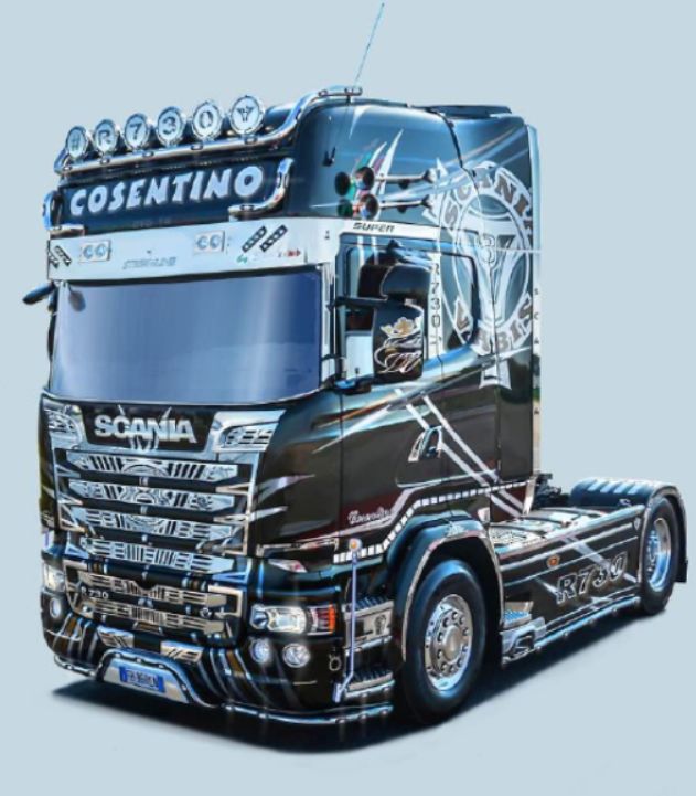 Scania R730 Streamline Show Trucks 1:24 – diecast model