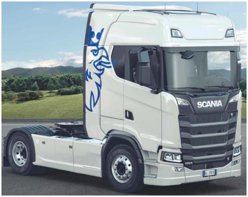 Available to Order – Scania S770 V8 White Cab 1:24 (ITA 3965)