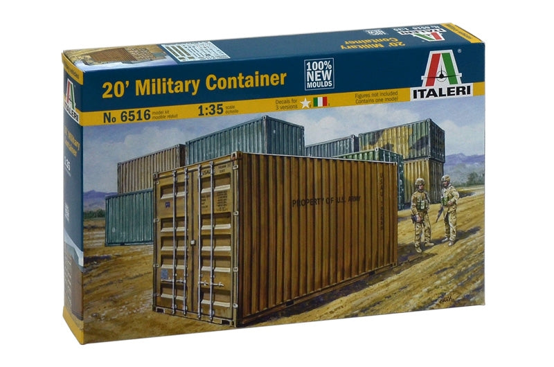 20 ' Container 1:35 Italeri Plastic Kits Model