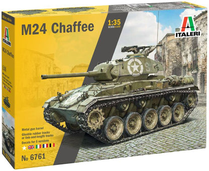 Available to Order – M24 Chaffee 1:35 Italeri Plastic Kits Model (ITA 6761)