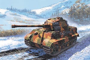 Sd. Kfz. 182 King Tiger 1:72 Italeri Plastic Kits Model