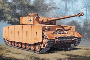 PZ. KPFW. IV 1:72 Italeri Plastic Kits Model