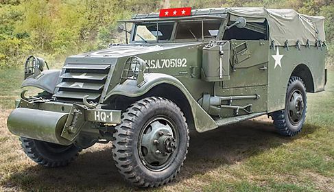 M3A1 Scout Car 1:72 Italeri Plastic Kits Model