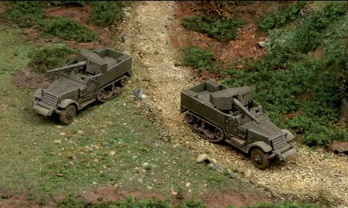M3 76MM Gun Motor Carriage (x2) Fast Assembly 1:72 Italeri Plastic Kits Model
