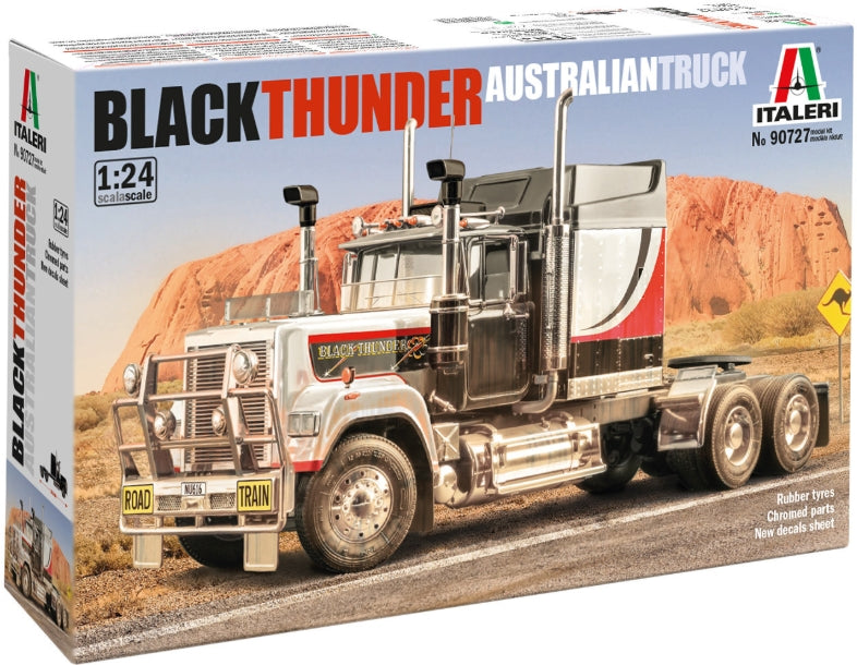 Available To Order – Black Thunder Australian Truck 1:24 Italeri Plastic Kits Model (ITA 90727)