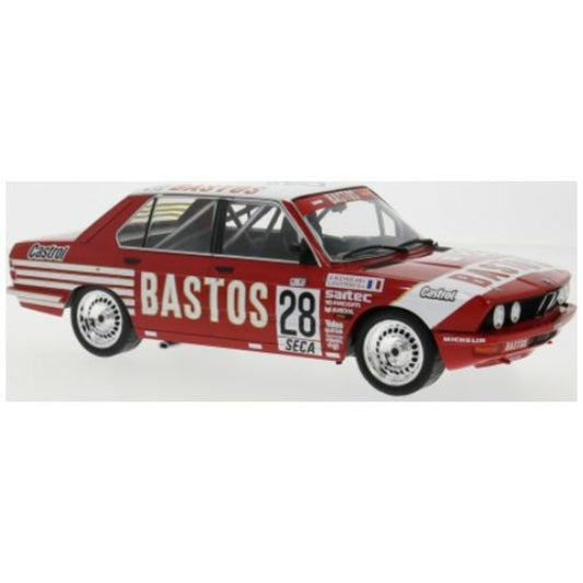PRE ORDER STOCKS DUE DECEMBER 2025 / JANUARY 2026 1:18 IXO IX18RMC182B BMW 528I (E28) 24H SPA 1982 NO.28 L.GUITTENY G.BLEYNIE