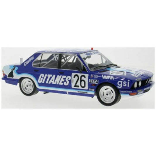 PRE ORDER STOCKS DUE DECEMBER 2025 / JANUARY 2026 1:18 IXO IX18RMC183A BMW 528I (E28) 24H SPA 1982 N.26 J-P.JARIER J-L.TRINTIGNANT/T.TASSIN