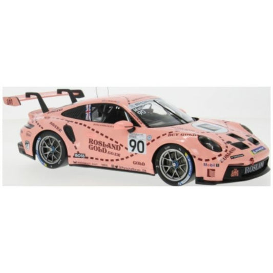PRE ORDER STOCKS DUE DECEMBER 2025 / JANUARY 2026 1:18 IXO IX18RMC225 PORSCHE 911 GT3 CUP PORSCHE CUP BRANDS HATCH 2023 NO.90 J. MALIN