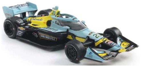 NTT Indycar #20 Alexander Rossi/Ed Carpenter Racing TBD (Road) 2025 1:64 – diecast model