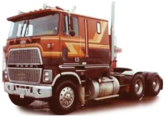 Available To Order – Ford COE 9000 Brown/Tan 1:64 IXO America Model (IXA U64TR009)